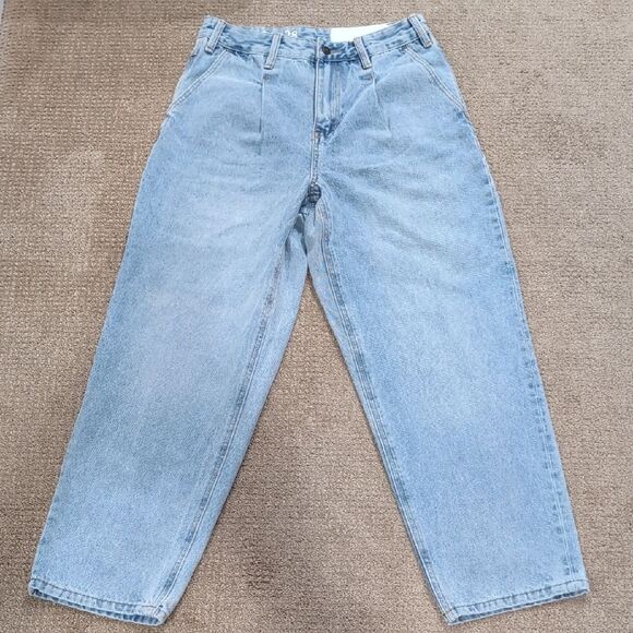 Kennedy Denim Co. Wide Tapered Leg Jean Misfit NH-070387P Light Wash Sz 28 - Picture 2 of 10